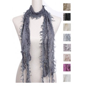Fashion Lace Scarf 01 - 10 per pack - $1.00 ea